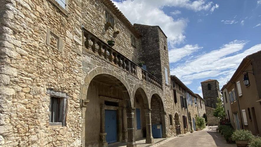Hôtel Restaurant La Bergerie Aragon Exterior foto
